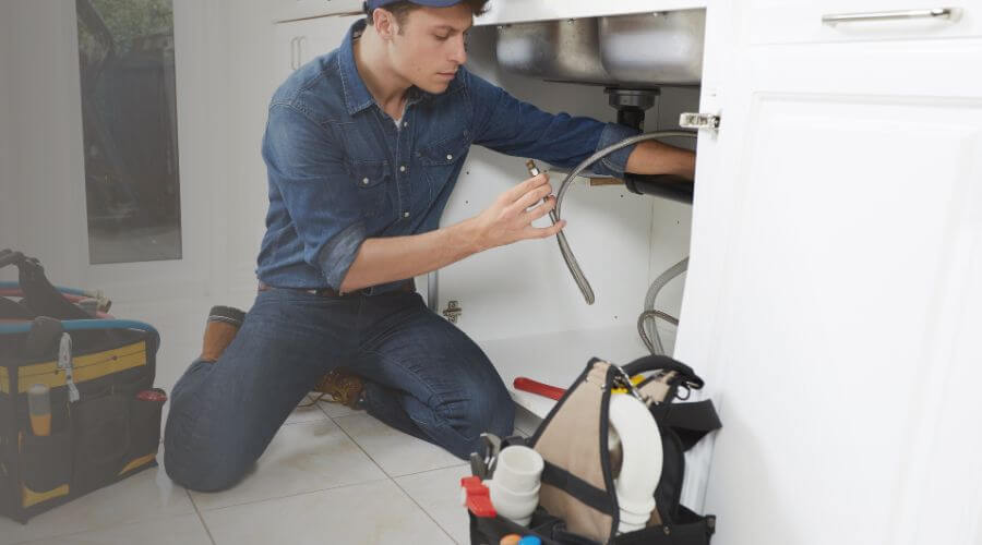 Burst Pipe Repair in Tripler Army Medical Center, HI